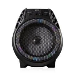 Akai Vibes 4inch Portable LED Party Speaker Black -Home Furnishing Serie Shop A58168 162