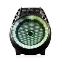 Akai Vibes 4inch Portable LED Party Speaker Black -Home Furnishing Serie Shop A58168 17