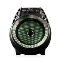 Akai Vibes 4inch Portable LED Party Speaker Black -Home Furnishing Serie Shop A58168 18