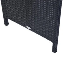 Outsunny Rattan Corner Sofa Set With Table And Footstools - Black 19 Outsunny Rattan Corner Sofa Set With Table And Footstools - Black -Home Furnishing Serie Shop AUR3d617eecc29106 jpg