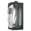Outsunny Hydroponic Plant Grow Tent W/ Window Tool Bag 60L X 60W X 140Hcm Black