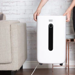 Black & Decker Black+Decker Dehumidifier 20L - White -Home Furnishing Serie Shop BXEH60004GB 06