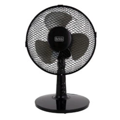 Black & Decker Black+Decker Pedestal Fan With Stand 9" - Black