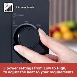 Black & Decker Black+Decker Manual Microwave 800w 20L - Black 18 Black & Decker Black+Decker Manual Microwave 800w 20L - Black -Home Furnishing Serie Shop BXMZ24039GB 04