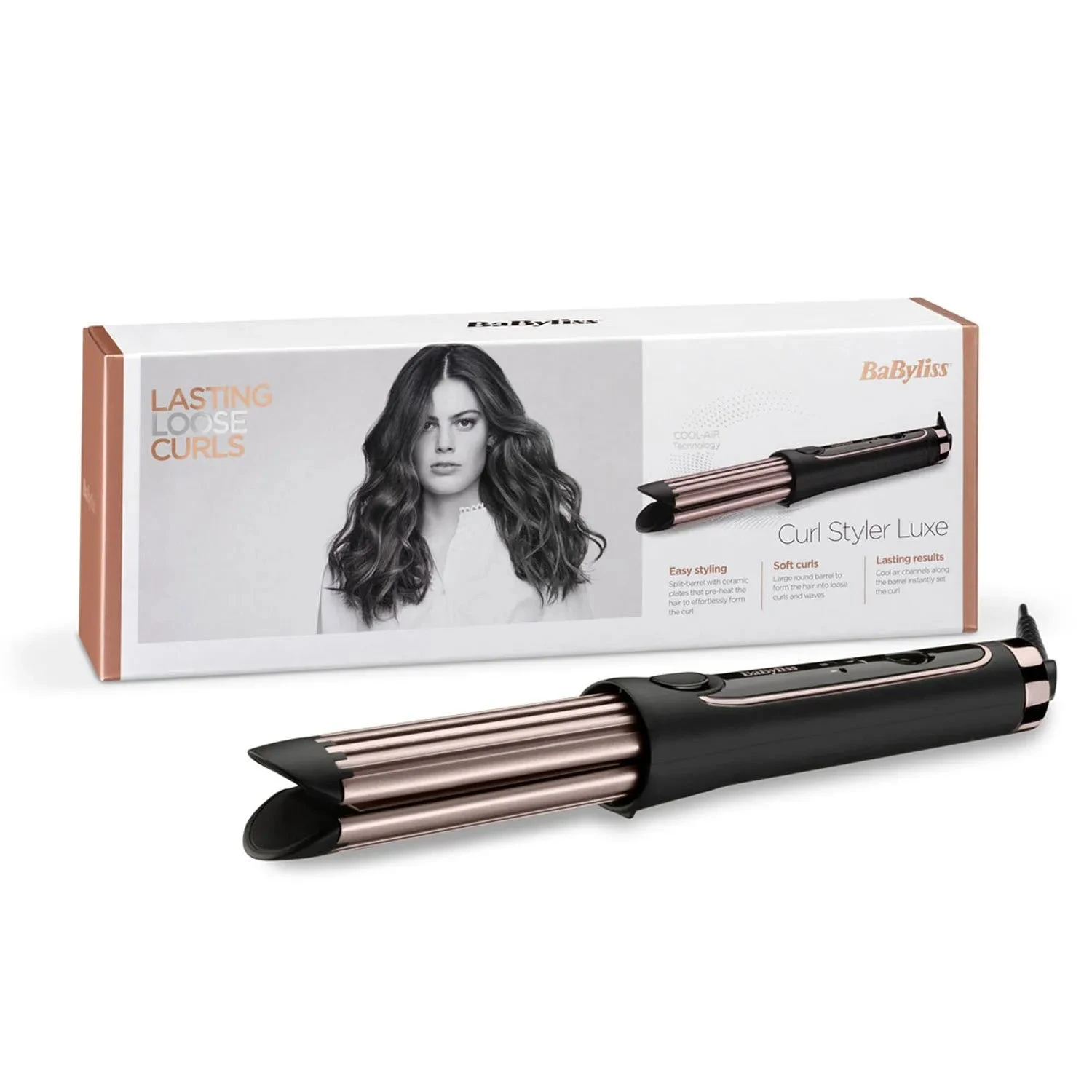 Babyliss Curl Styler Luxe - Rose Gold 2 Babyliss Curl Styler Luxe - Rose Gold - Image 2