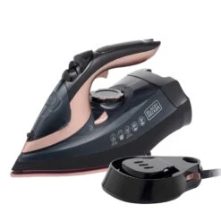 Black & Decker Black And Decker Cordless Steam Iron 2600w - Rose Gold