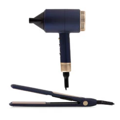 Carmen Gift Set Hair Dryer & Straightener - Midnight Blue