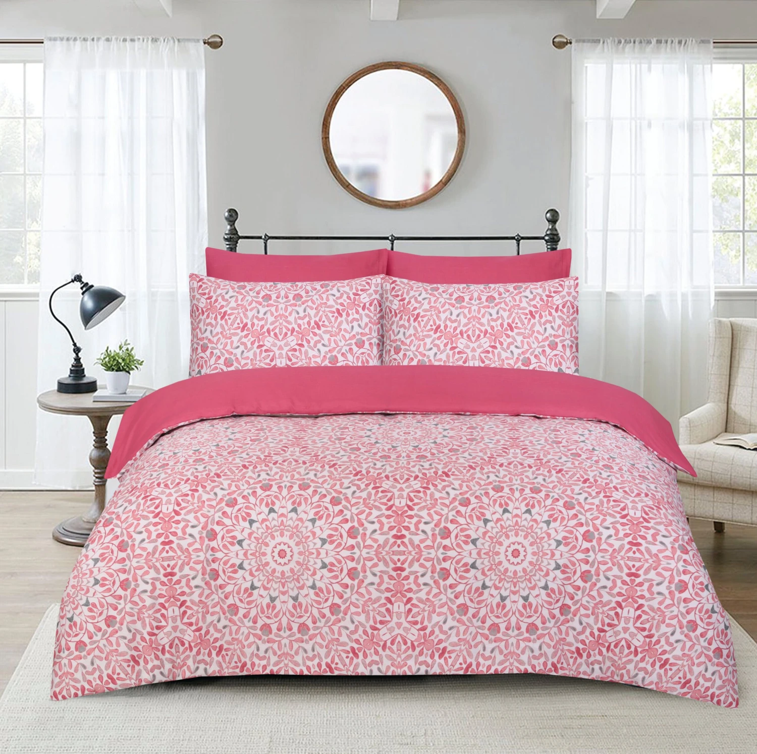 Lewis's Casablanca Duvet Set - Pink 1 Lewis's Casablanca Duvet Set - Pink