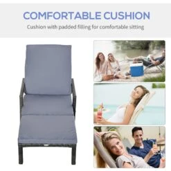 Outsunny Rattan Single Lounge - Grey -Home Furnishing Serie Shop CmQ75617eecc2a41a 331b2dfa 30df 4972 a268 7a43e2bf031f