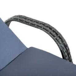 Outsunny Rattan Lounge Set With Side Table - Grey 20 Outsunny Rattan Lounge Set With Side Table - Grey -Home Furnishing Serie Shop GWn3d61882cd9c10d jpg