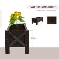 Outsunny Garden Raised Bed 100x36.5x36 Cm 15 Outsunny Garden Raised Bed 100x36.5x36 Cm -Home Furnishing Serie Shop GdA88c188fbaaeba7 jpg