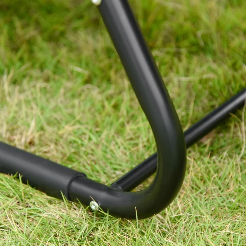 Outsunny Lounger Rocking Chair - Grey 9 Outsunny Lounger Rocking Chair - Grey - Image 9