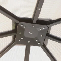 Outsunny Hardtop Gazebo With Aluminium Frame And Curtains 3 X 4m - Grey 18 Outsunny Hardtop Gazebo With Aluminium Frame And Curtains 3 X 4m - Grey -Home Furnishing Serie Shop GyKb9c17e906a854d jpg