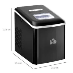 HOMCOM Ice Maker 12kg - Black 13 HOMCOM Ice Maker 12kg - Black -Home Furnishing Serie Shop HoXa12188ff96d326 jpg