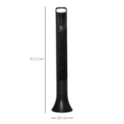 HOMCOM Tower Fan 91.5cm - Black -Home Furnishing Serie Shop I2Ne4917e70daf153