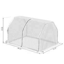 Outsunny 99x71x60cm Mini PVC Cover Steel Frame Greenhouse 11 Outsunny 99x71x60cm Mini PVC Cover Steel Frame Greenhouse -Home Furnishing Serie Shop IKua1217edc605c99