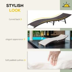 Outsunny Rattan Single Lounger - 13 Outsunny Rattan Single Lounger - -Home Furnishing Serie Shop IVa88c17eecc2a387 a0dbc1e1 8144 4157 a901 68ea9b87d75e