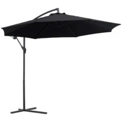 Outsunny Cantilever Banana Parasol 3m - Black 23 Outsunny Cantilever Banana Parasol 3m - Black -Home Furnishing Serie Shop IjOdaa182a12c6128 jpg