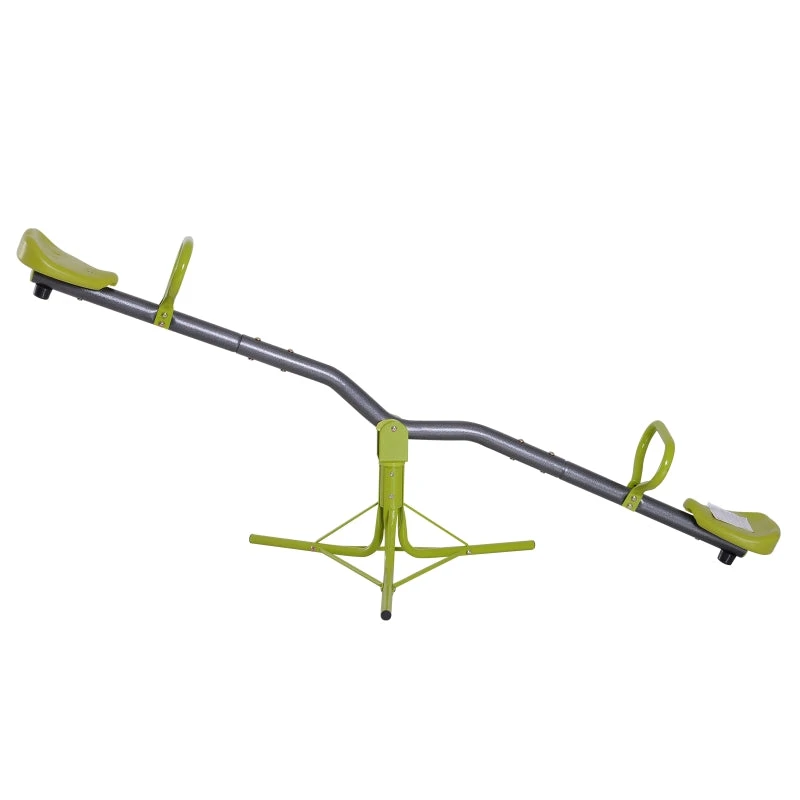 HOMCOM Kids Seesaw - Green 1 HOMCOM Kids Seesaw - Green