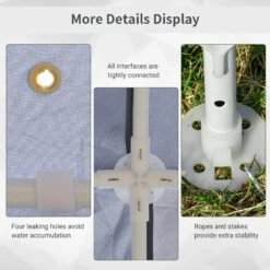 Outsunny 3 X 3 Meter Outdoor Gazebo Garden Canopy Tent Sun Shade Event Shelter With Mesh Screen Side Walls, Grey 20 Outsunny 3 X 3 Meter Outdoor Gazebo Garden Canopy Tent Sun Shade Event Shelter With Mesh Screen Side Walls, Grey -Home Furnishing Serie Shop K4j06817dc2415e89 ba4f0ec2 bddf 4f51 9082 266de9d04ae7