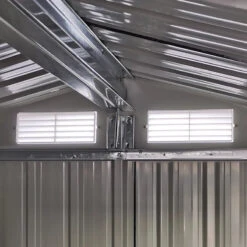 Outsunny Metal Storage Shed With Sliding Door 5ft X 4.3ft - Grey 18 Outsunny Metal Storage Shed With Sliding Door 5ft X 4.3ft - Grey -Home Furnishing Serie Shop K4pd4d18025dd5172 jpg