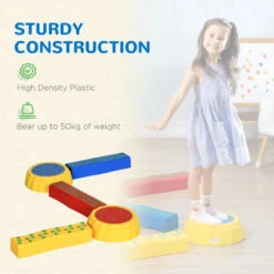 Outsunny Balance Beam Stepping Stones 14 Outsunny Balance Beam Stepping Stones -Home Furnishing Serie Shop KlC756182ec73b7eb jpg