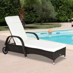 Outsunny Rattan Sun Lounger - Brown 15 Outsunny Rattan Sun Lounger - Brown -Home Furnishing Serie Shop LGsf4318123b8bc2a jpg