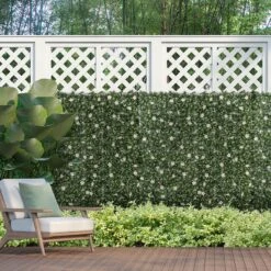 Outsunny Faux Green Floral Wall Trellis - 12 Pieces -Home Furnishing Serie Shop LHE3da17e2f02ca91 f1dada14 cd75 4dd5 80df a074fcbd95ab