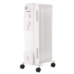 Lewis's Oil Filled Radiator 7 Fin - 1500w White