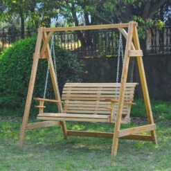 Outsunny 2 Seater Wooden Swing Bench 9 Outsunny 2 Seater Wooden Swing Bench -Home Furnishing Serie Shop MC093417dc1d37f05