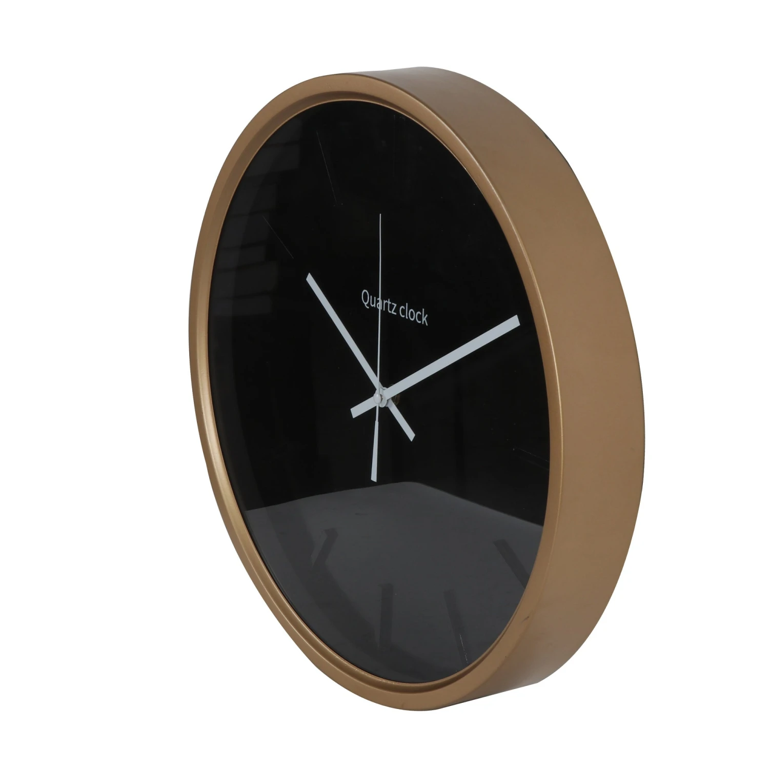 Lewis's Wall Clock - Rose 40x40x6cm - Iron 2 Lewis's Wall Clock - Rose 40x40x6cm - Iron - Image 2