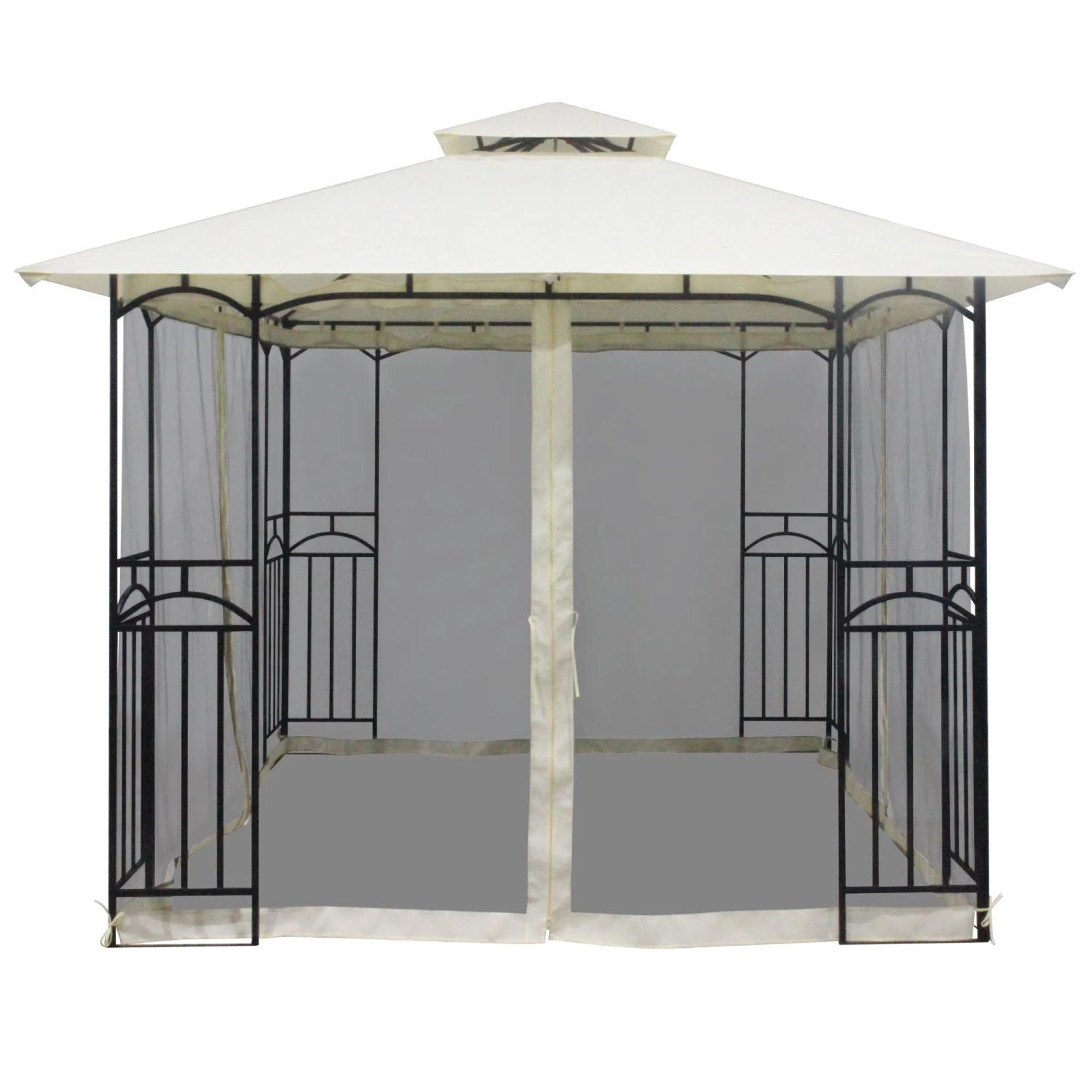 Silver & Stone Outdoor Winchester Premium Gazebo 3m X 3m - Beige 6 Silver & Stone Outdoor Winchester Premium Gazebo 3m X 3m - Beige - Image 6