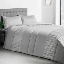 Lewis's Charlotte Sequin Panel Luxury Duvet Set - Silver 8 Lewis's Charlotte Sequin Panel Luxury Duvet Set - Silver -Home Furnishing Serie Shop MicrosoftTeams image 957