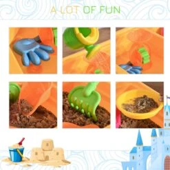 HOMCOM Kids Sand And Water Table Playset -Home Furnishing Serie Shop NwCf2417dc1534e98 08ba410e c82e 4267 82f8 8c45b2063c68