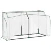 Outsunny Mini Greenhouse Portable Garden Growhouse