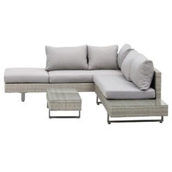 Outsunny Rattan Wicker Corner Sofa Set - Light Grey -Home Furnishing Serie Shop OrZdaa1821a238d99 jpg