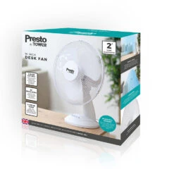 Tower Presto Desk Fan 16" - White -Home Furnishing Serie Shop PT600003 02 c727da99 2e97 4833 918f 5c25e5c924ef