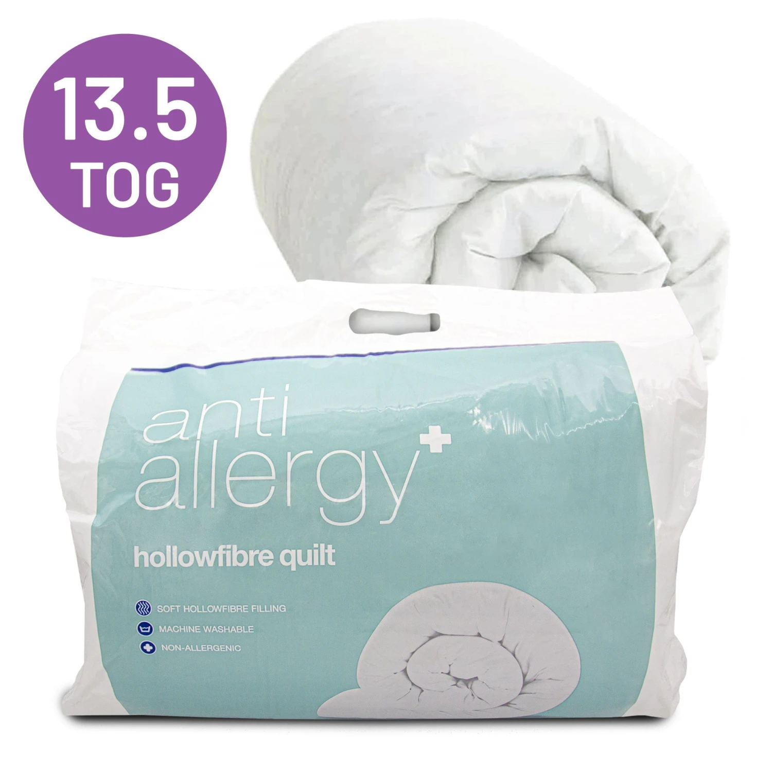 Anti Allergy Hollowfibre 13.5 Tog Duvet 1 Anti Allergy Hollowfibre 13.5 Tog Duvet