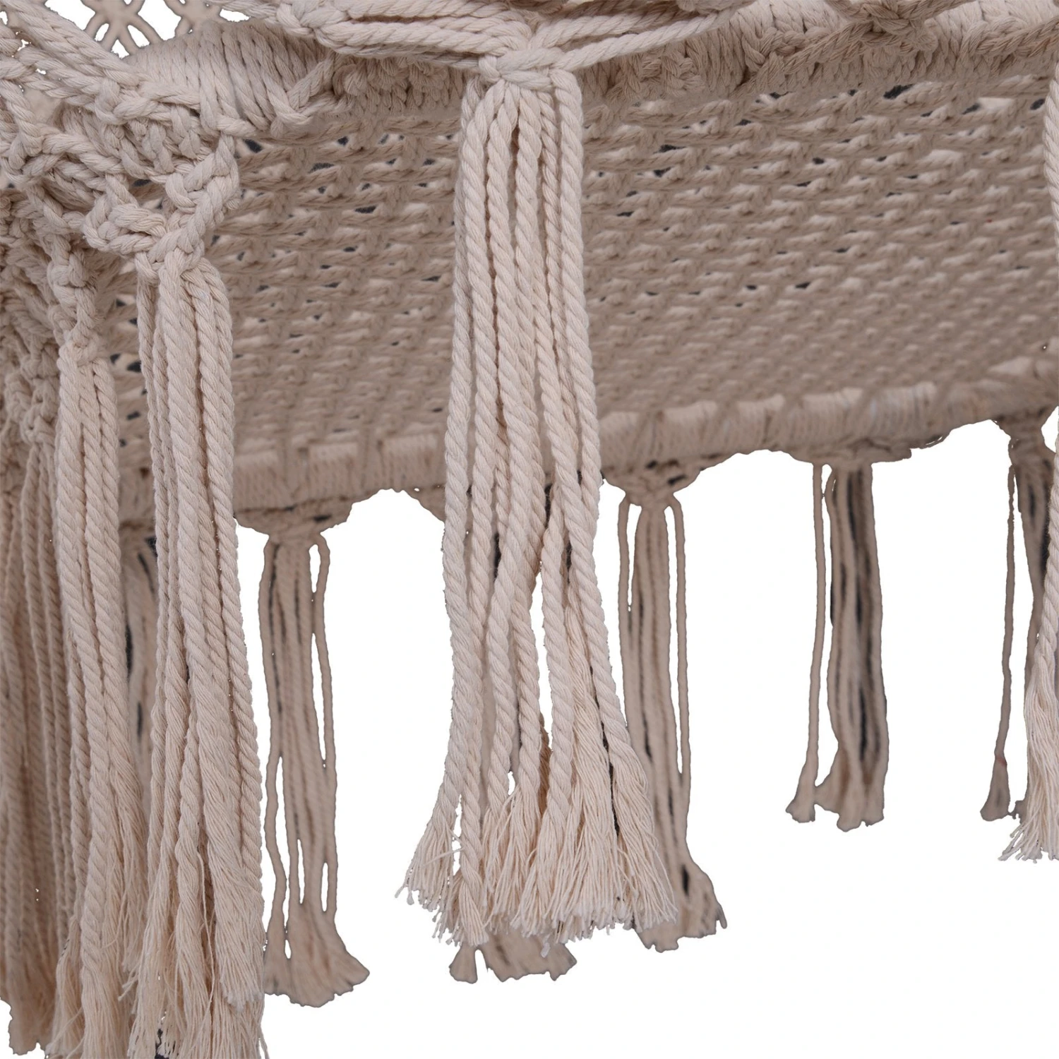 Outsunny Hammock Chair- Beige 7 Outsunny Hammock Chair- Beige - Image 7