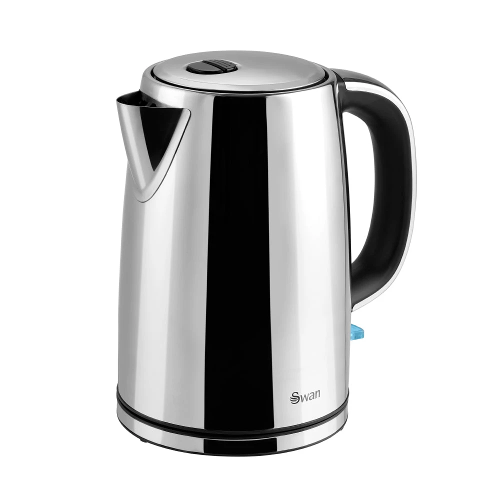 Swan Polished Jug Kettle 1.7L - Stainless Steel 1 Swan Polished Jug Kettle 1.7L - Stainless Steel