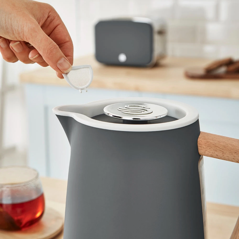 Swan Nordic Cordless Kettle 1.7L - Grey 11 Swan Nordic Cordless Kettle 1.7L - Grey - Image 11