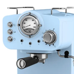 Swan Pump Espresso Coffee Machine - Blue -Home Furnishing Serie Shop SK22110BLN FEATURE 10