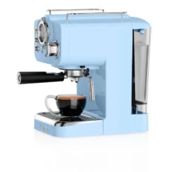 Swan Pump Espresso Coffee Machine - Blue -Home Furnishing Serie Shop SK22110BLN FEATURE 8