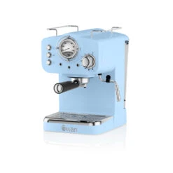 Swan Pump Espresso Coffee Machine - Blue -Home Furnishing Serie Shop SK22110BLN HERO 1