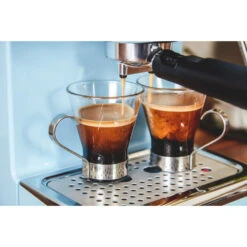 Swan Pump Espresso Coffee Machine - Blue -Home Furnishing Serie Shop SK22110BLN LIFESTYLE 3