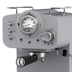Swan Pump Espresso Coffee Machine - Grey -Home Furnishing Serie Shop SK22110GRN FEATURE 10