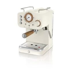 Swan Pump Espresso Coffee Machine - White -Home Furnishing Serie Shop SK22110WHTN