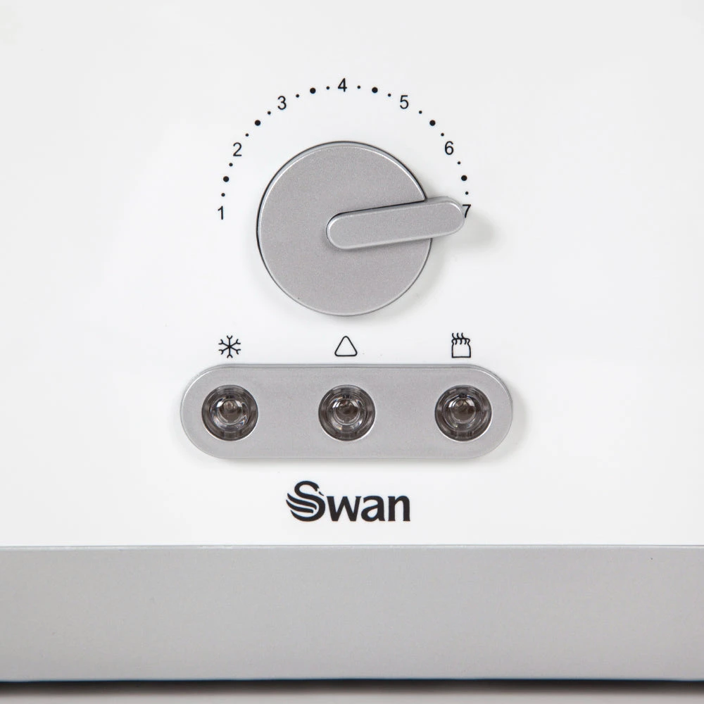 Swan Long Slot 4 Slice Toaster - White 3 Swan Long Slot 4 Slice Toaster - White - Image 3