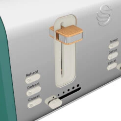 Swan Nordic 4 Slice Toaster - Green 9 Swan Nordic 4 Slice Toaster - Green -Home Furnishing Serie Shop ST14620GREN FEATURE 6