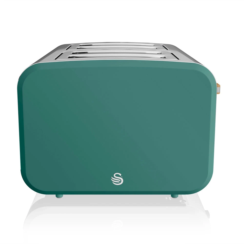 Swan Nordic 4 Slice Toaster - Green 5 Swan Nordic 4 Slice Toaster - Green - Image 5
